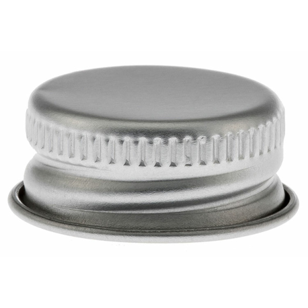 22/410 Rolled Edge Aluminium Screw Caps